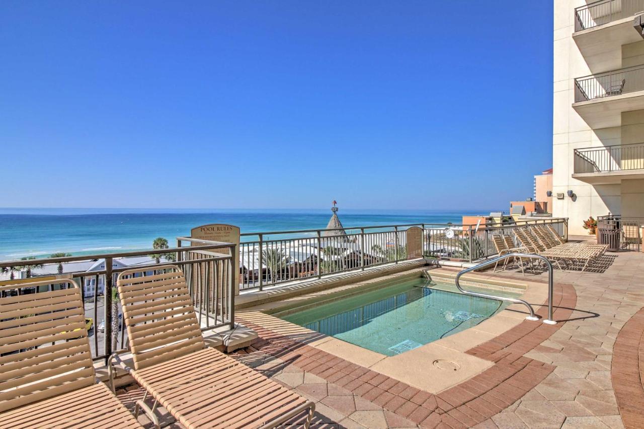 Chic Panama City Beach Condo With Pool And Gulf Views Luaran gambar